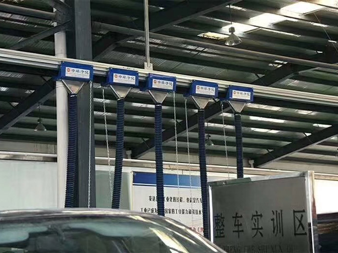 汽车维修车间专用尾气抽排设备（滑轨式）